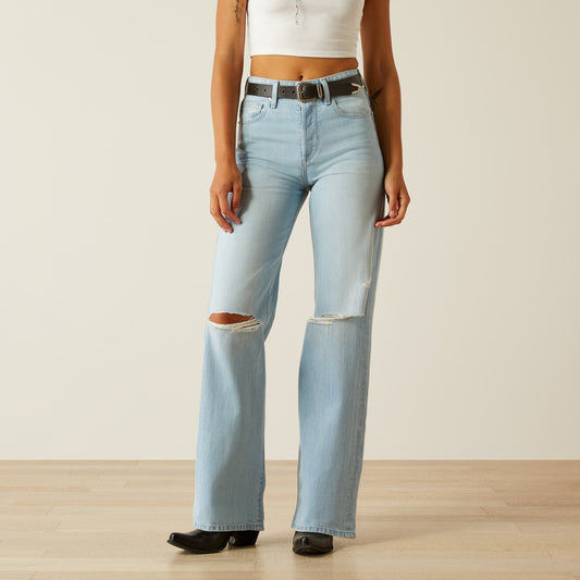 Ariat Zuma Ultra High-Rise Tomboy Wide Leg Jeans in Zuma