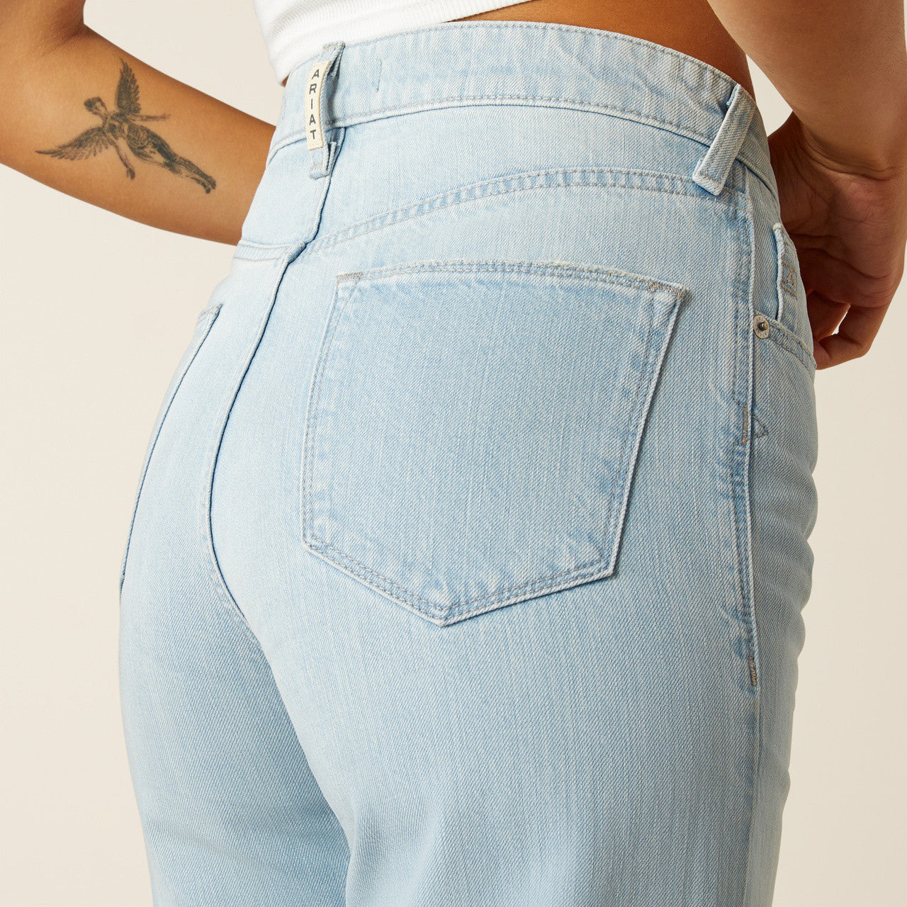 Ariat Zuma Ultra High-Rise Tomboy Wide Leg Jeans in Zuma