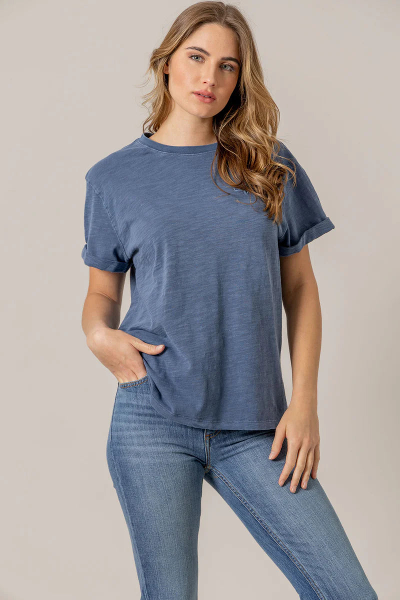 Kimes Ranch Ashley Tee in Blue