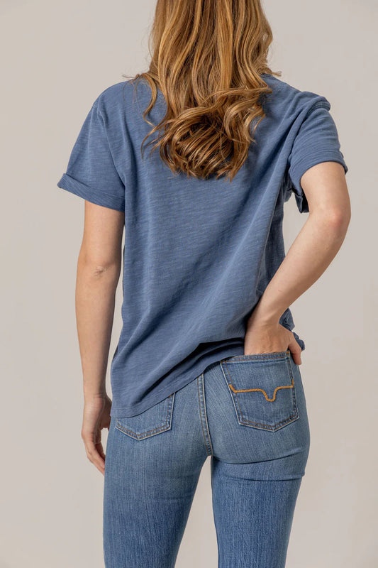 Kimes Ranch Ashley Tee in Blue