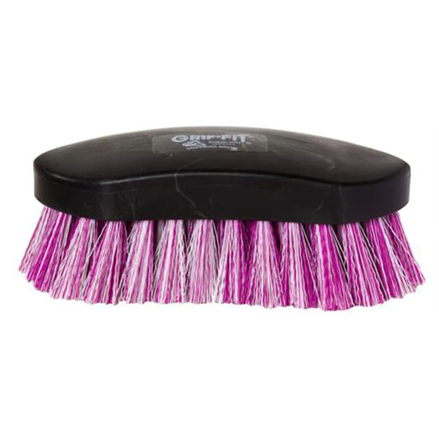 Decker #26 The Pony Brush in Raspberry & White