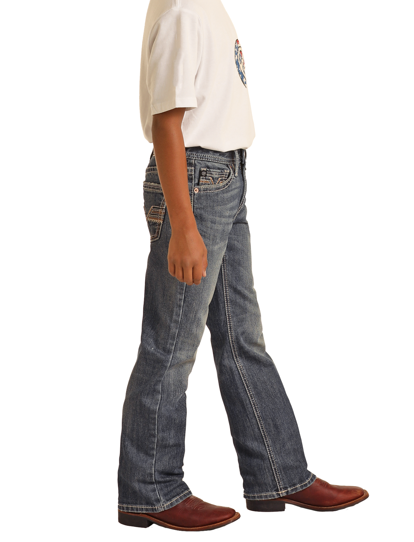 Rock & Roll Denim Boy's ReFlex Bootcut Jean