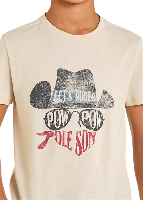 Rock & Roll Pow Pow Graphic Tee