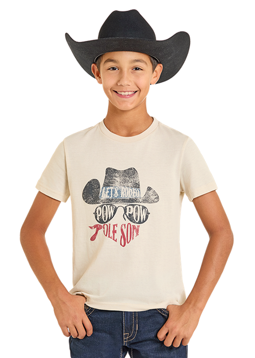 Rock & Roll Pow Pow Graphic Tee