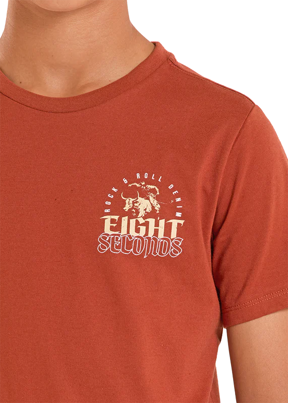 Rock & Roll Boys' Eight Seconds Graphic Tee