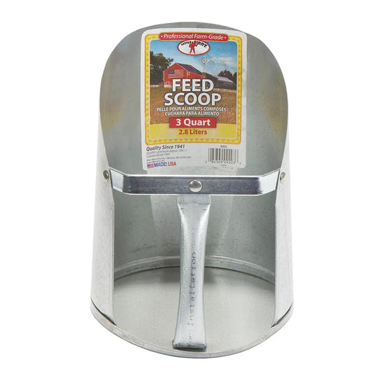 Little Giant Galvanized Metal Feed Scoop
