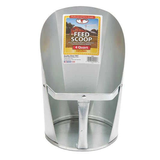 Little Giant Galvanized Metal Feed Scoop
