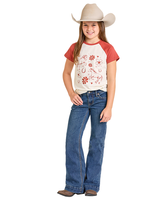 Rock & Roll Girl's Signature Pocket Trouser
