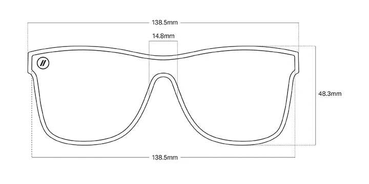 Blenders Citrus Blast Millenia X2 Sunglasses