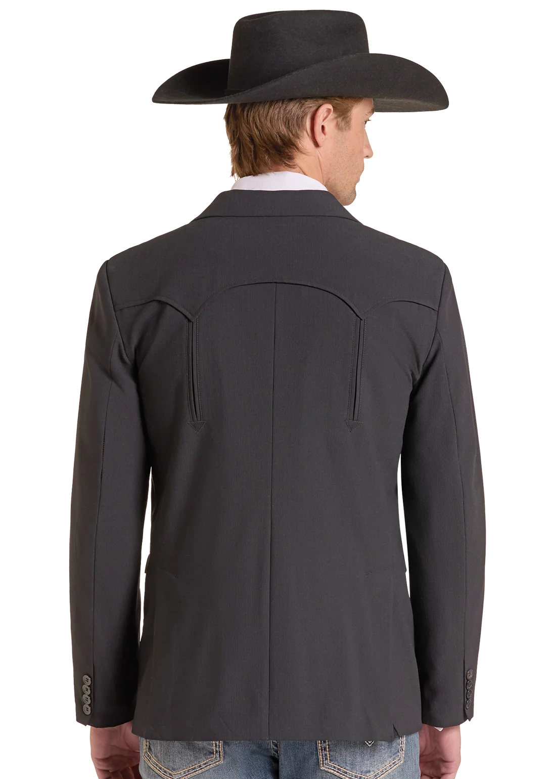 Rock & Roll Denim Black Sport Coat