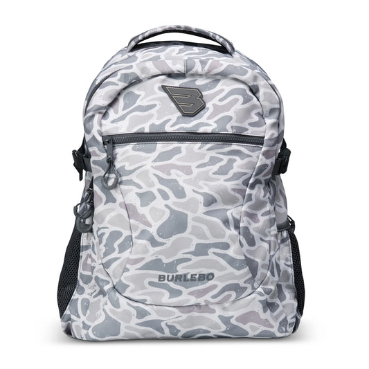 Burlebo White Camo Backpack