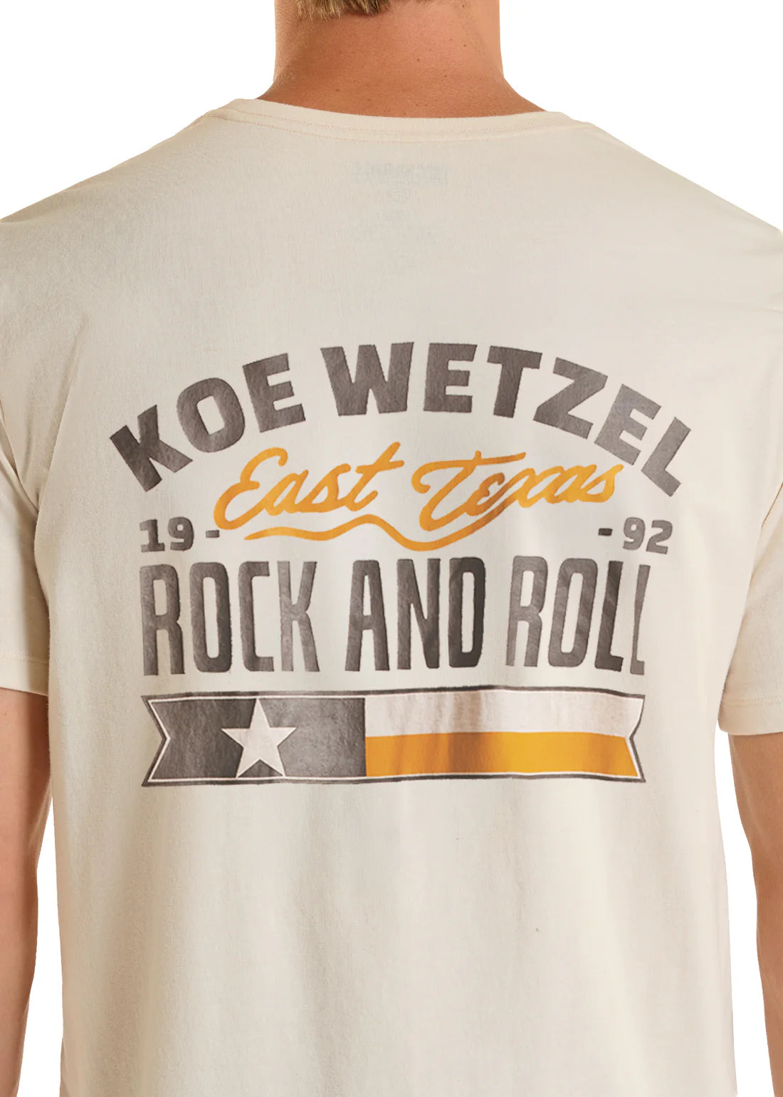 Rock and Roll Koe Wetzel East Texas Graphic Tee