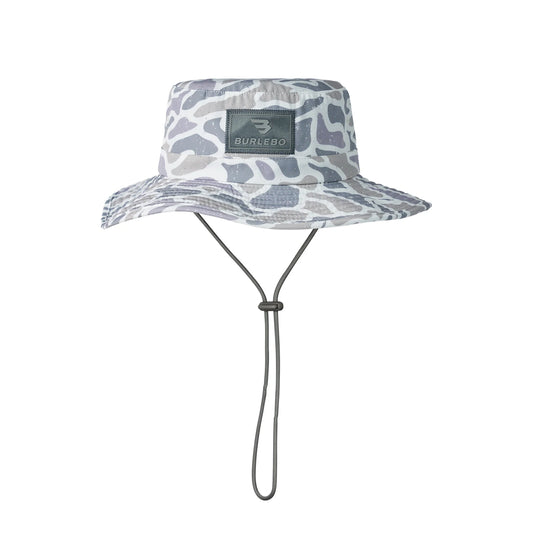Burlebo Bucket Hat in White Camo