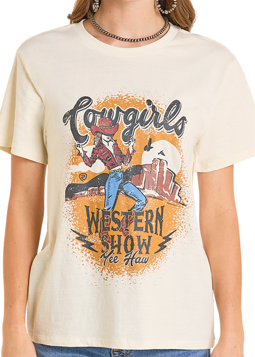Rock & Roll Cowgirls Western Show Graphic Tee