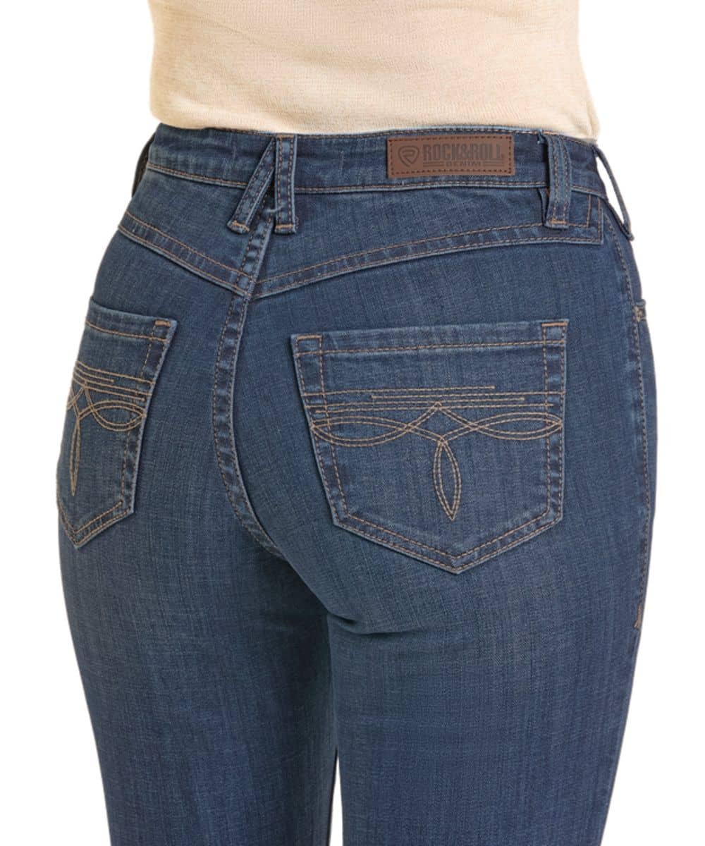 Rock & Roll Denim Boot Stitch Trouser Jean