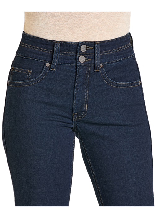 Rock & Roll Dark Wash Welt Pocket Trouser Jean