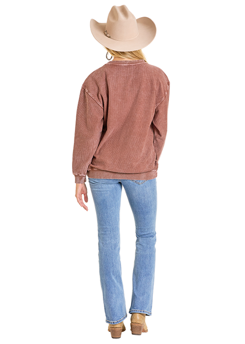 Rock & Roll Howdy Honey Crewneck Sweatshirt