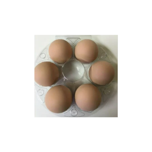 Brown Ceramic Pottery Eggs