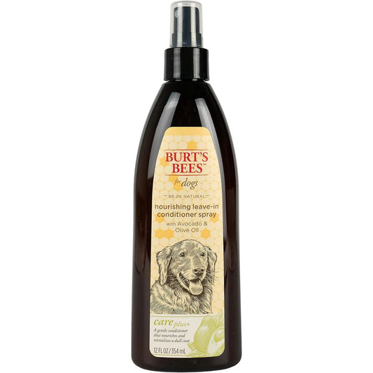 Burt's Bees Nourishing Leave-in Spray Dog Conditioner with Avocado and Olive Oil
