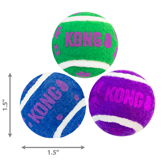 Kong Cat Active Tennis Balls with Bells