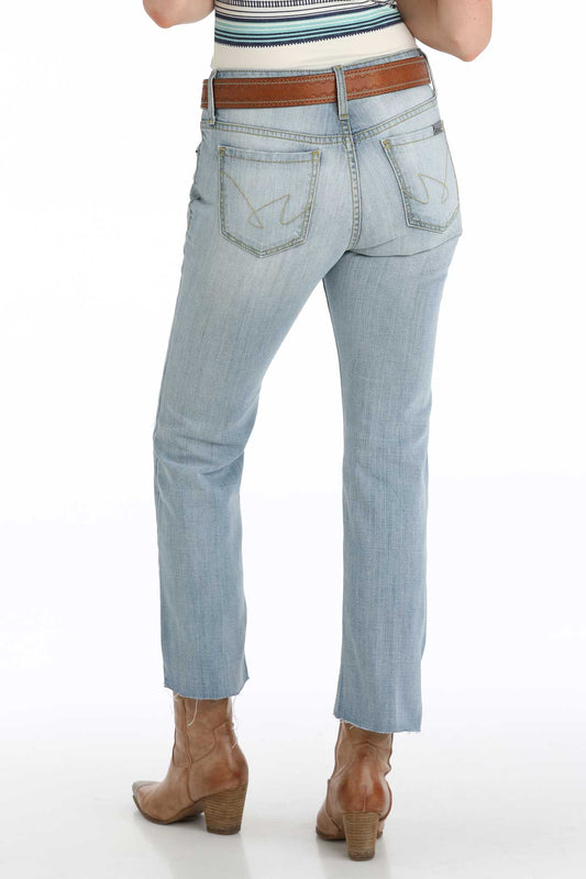 Cinch Slim Fit Hannah Crop in Light Stone