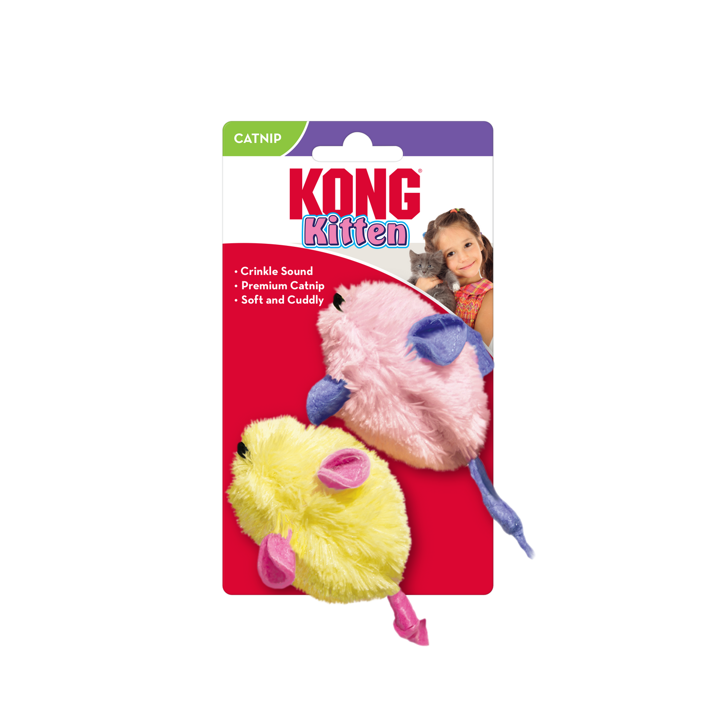 Kong Kitten Mice 2-Pack