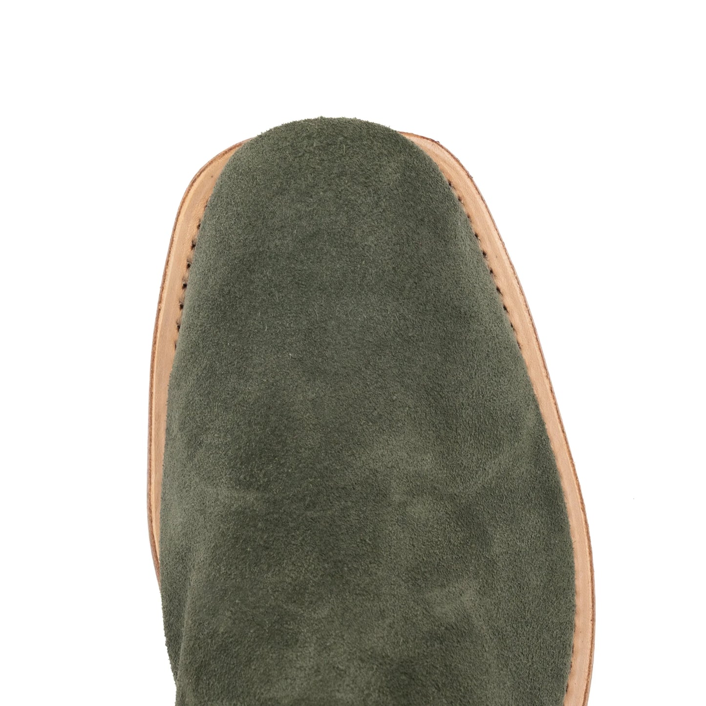 Fenoglio Olive Roughout w/ Whiskey Byron Crunch Cowboy Boot