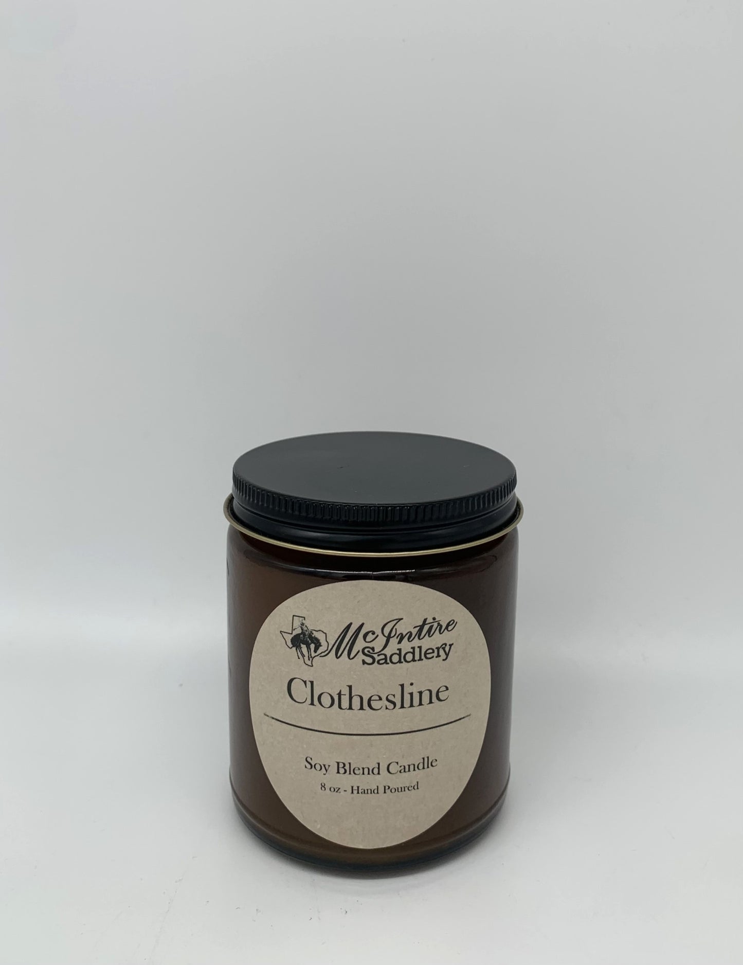 McIntire Saddlery Clothesline Candle
