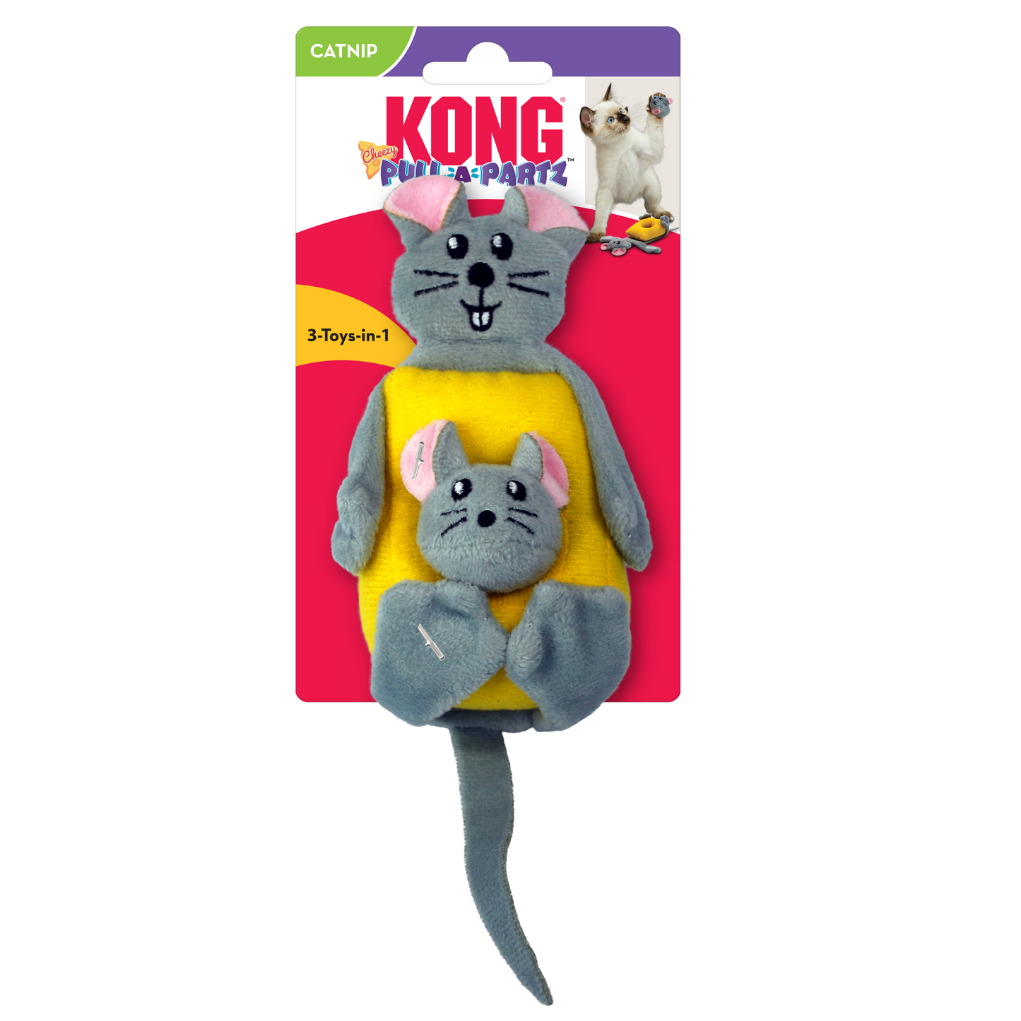 Kong Pull-A-Partz Cheezy