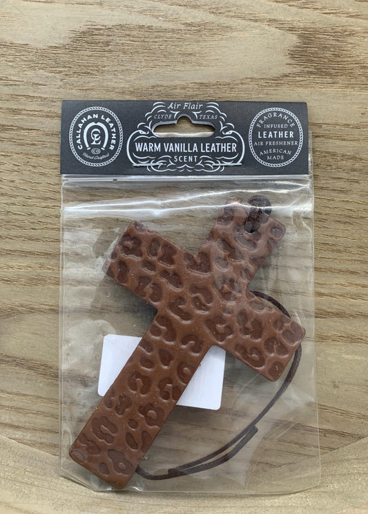 Callahan Leather Co. Cheetah Cross Freshie