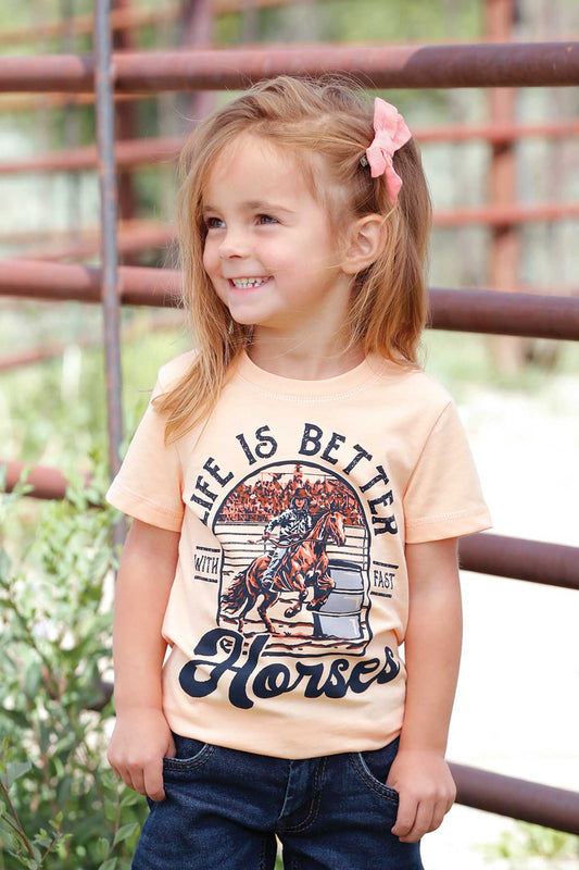 Cruel Girl Life Is Better with Fast Horses Tee