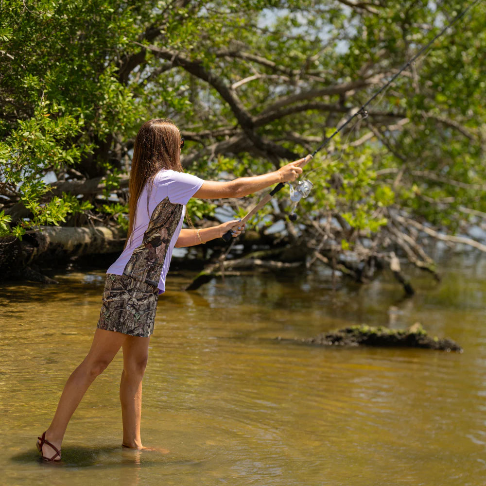 Challenger Women's Mossy Oak Break Up Short