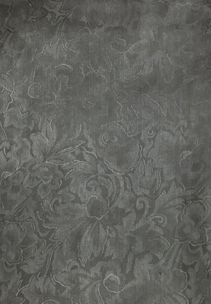 Wyoming Traders 20" Charcoal Jacquard Silk Wild Rag