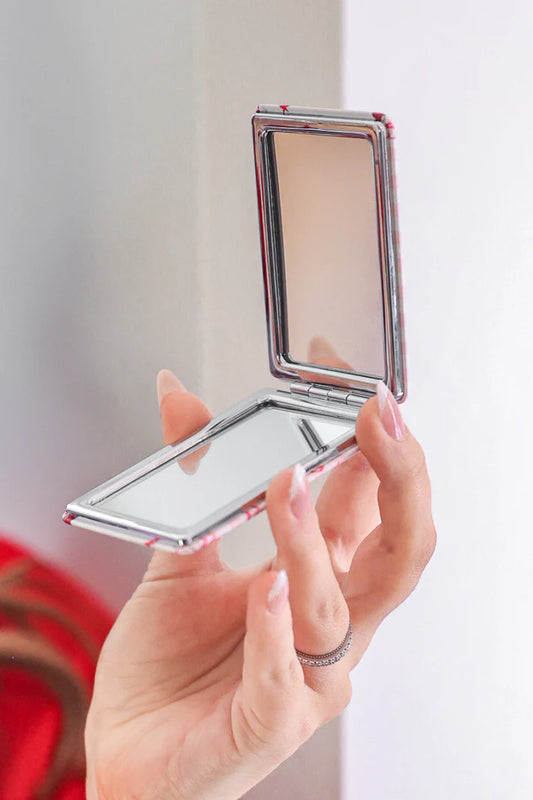 Twirls and Bows Compact Mirror