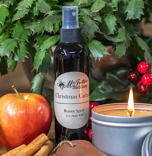 McIntire Saddlery Christmas Cactus Room Spray
