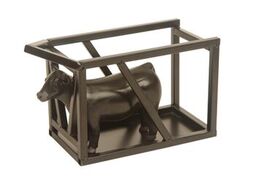 Little Buster Toys Show Cattle Clipping Chute Black