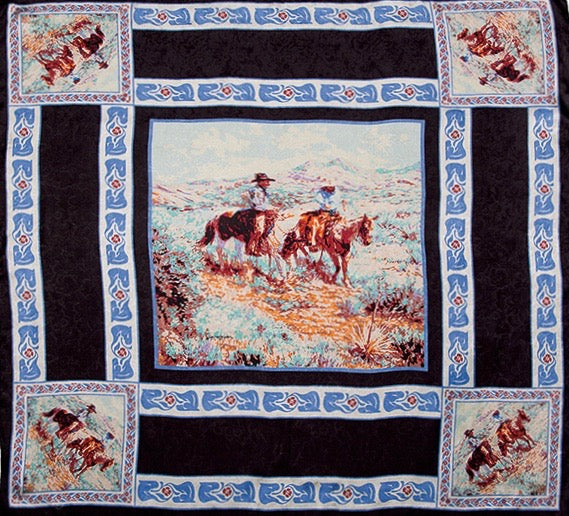 Wyoming Traders 20" Compadres Limited Edition Silk Wild Rag