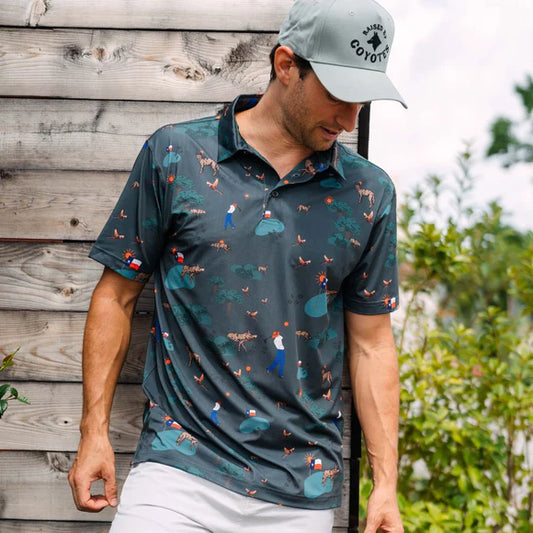 Raised By Coyotes Coyote Country Club Polo