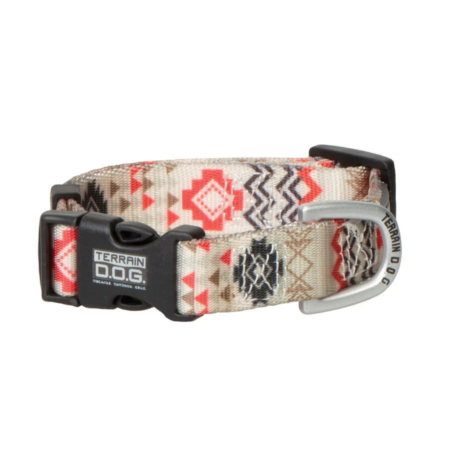 Terrain Dog Premium Patterned Snap-N-Go Adjustable Dog Collar