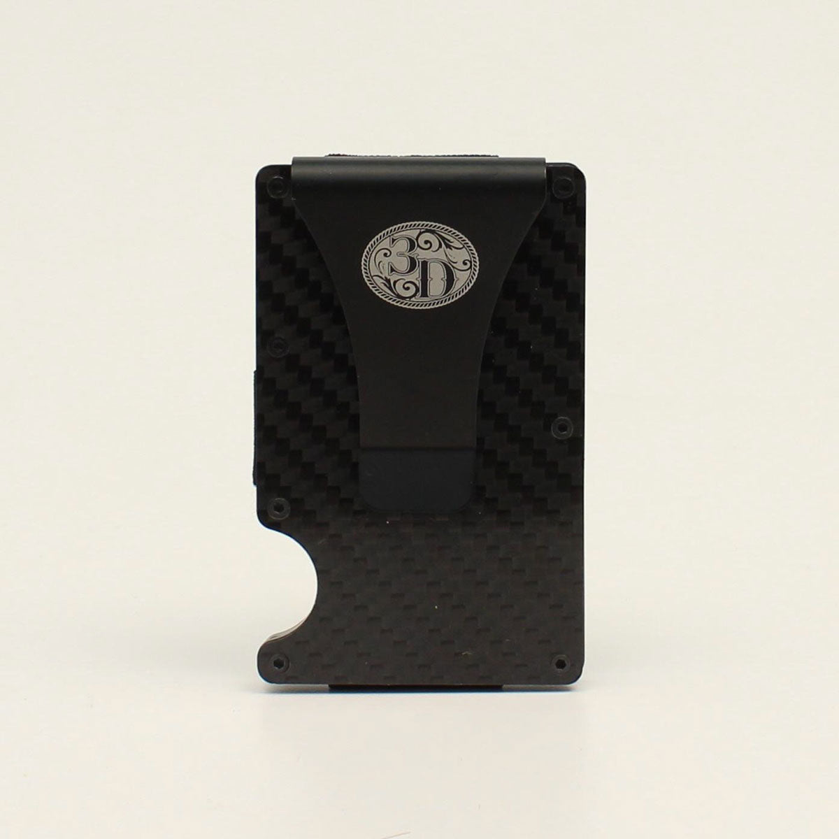 3D Smart Wallet in Gun Metal Black