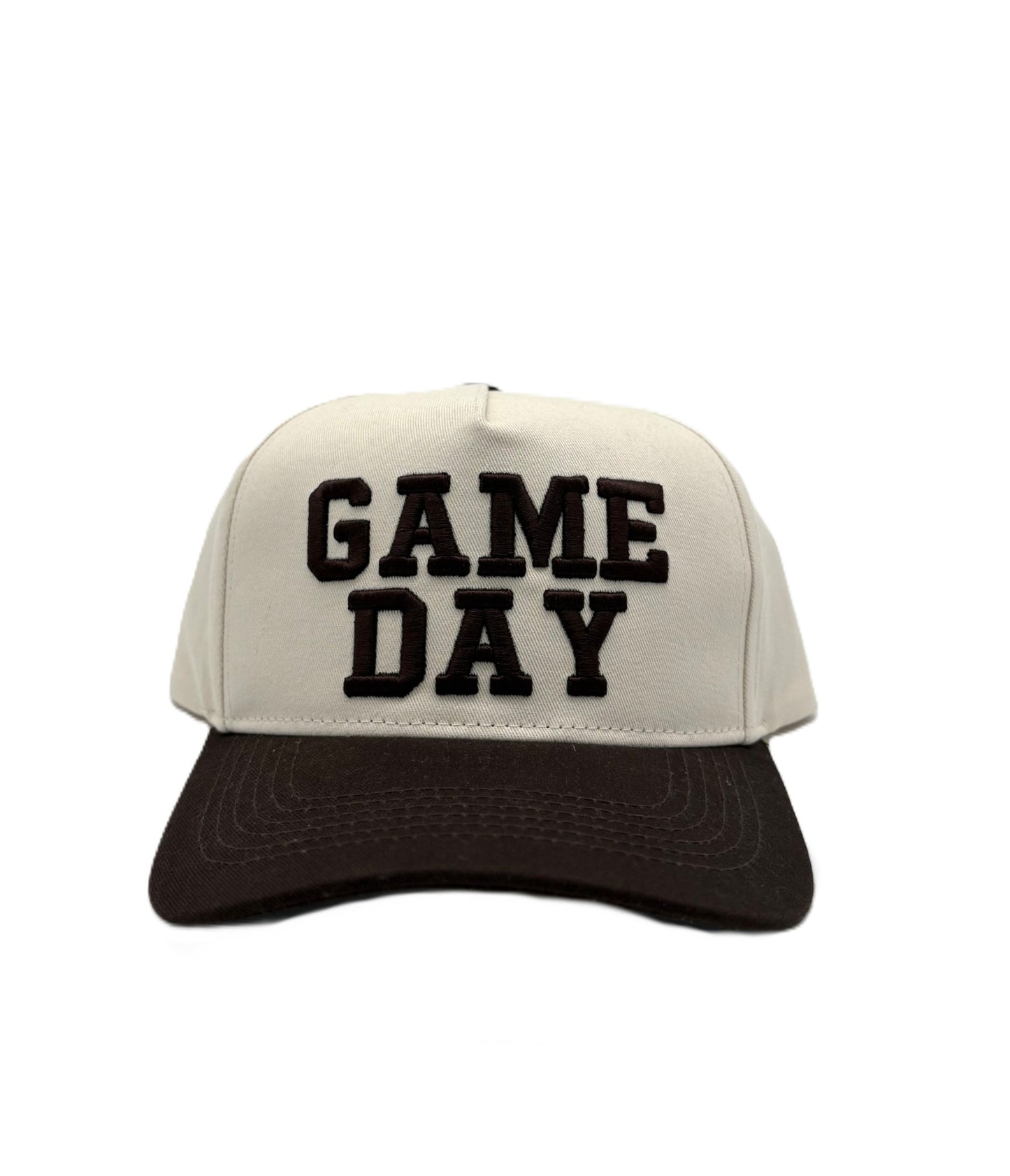 Game Day Trucker Hat in Brown