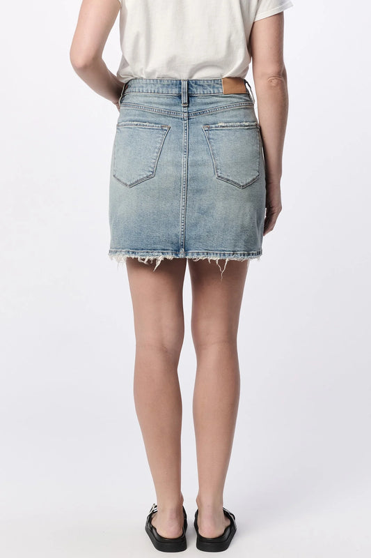 Dear John Quinn Denim Skirt in Halogen Blue
