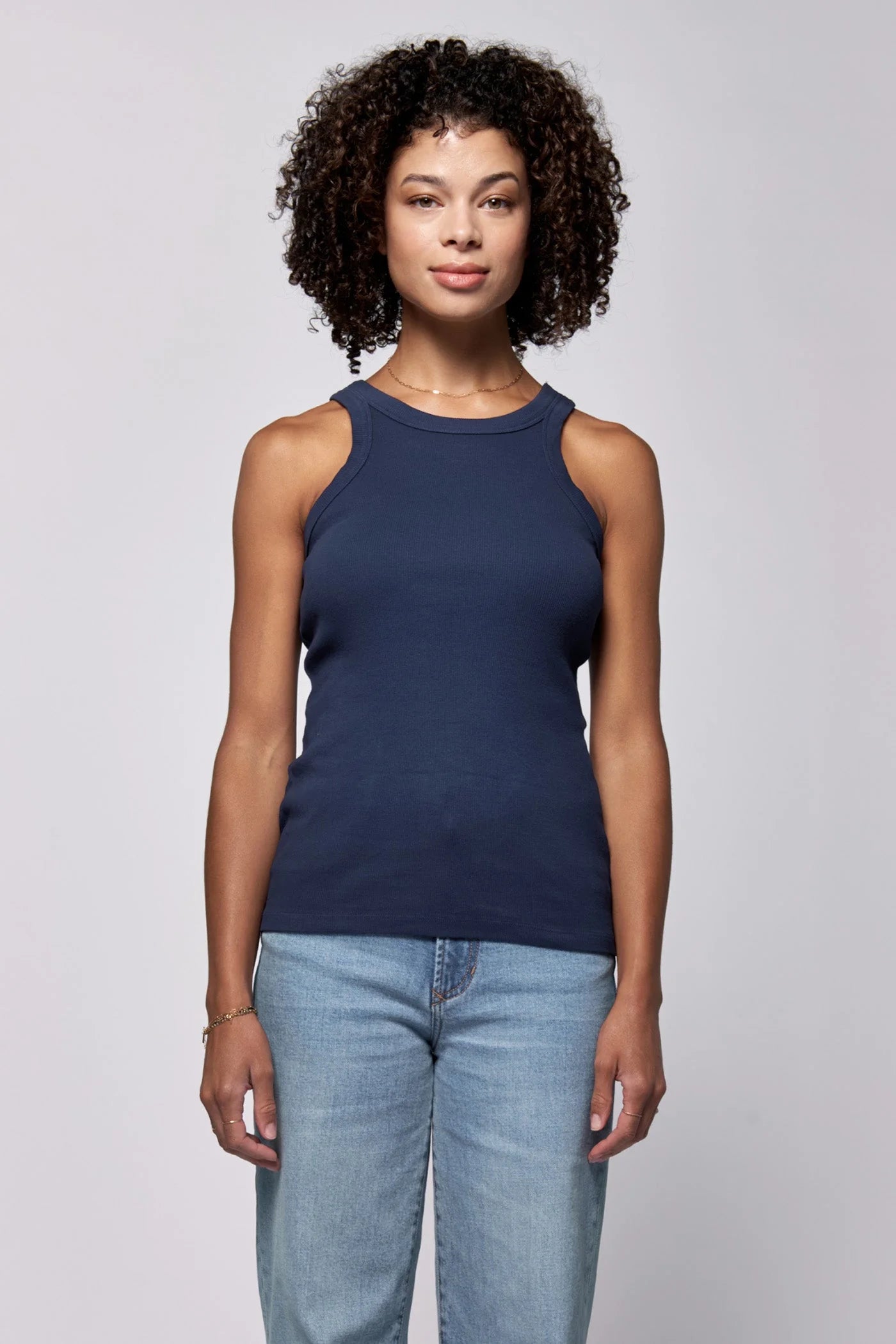 Dear John Tamia Tank in Black Iris