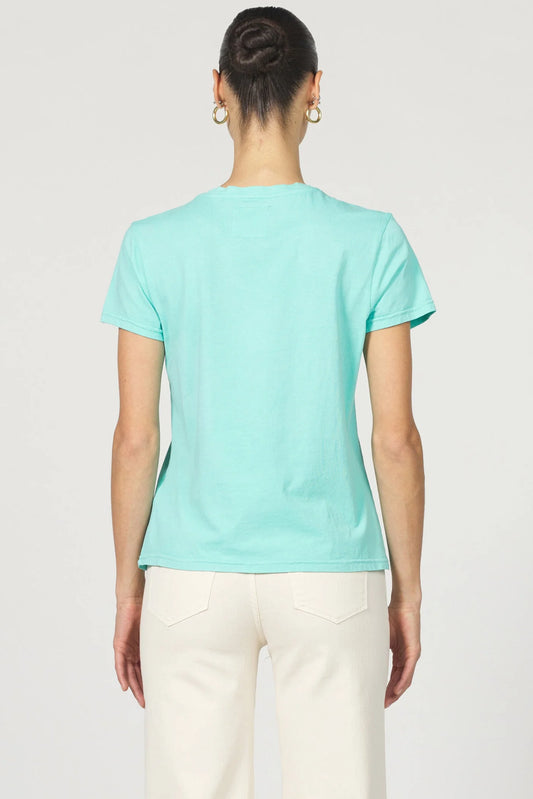 Dear John Unity Tee in Pool Blue