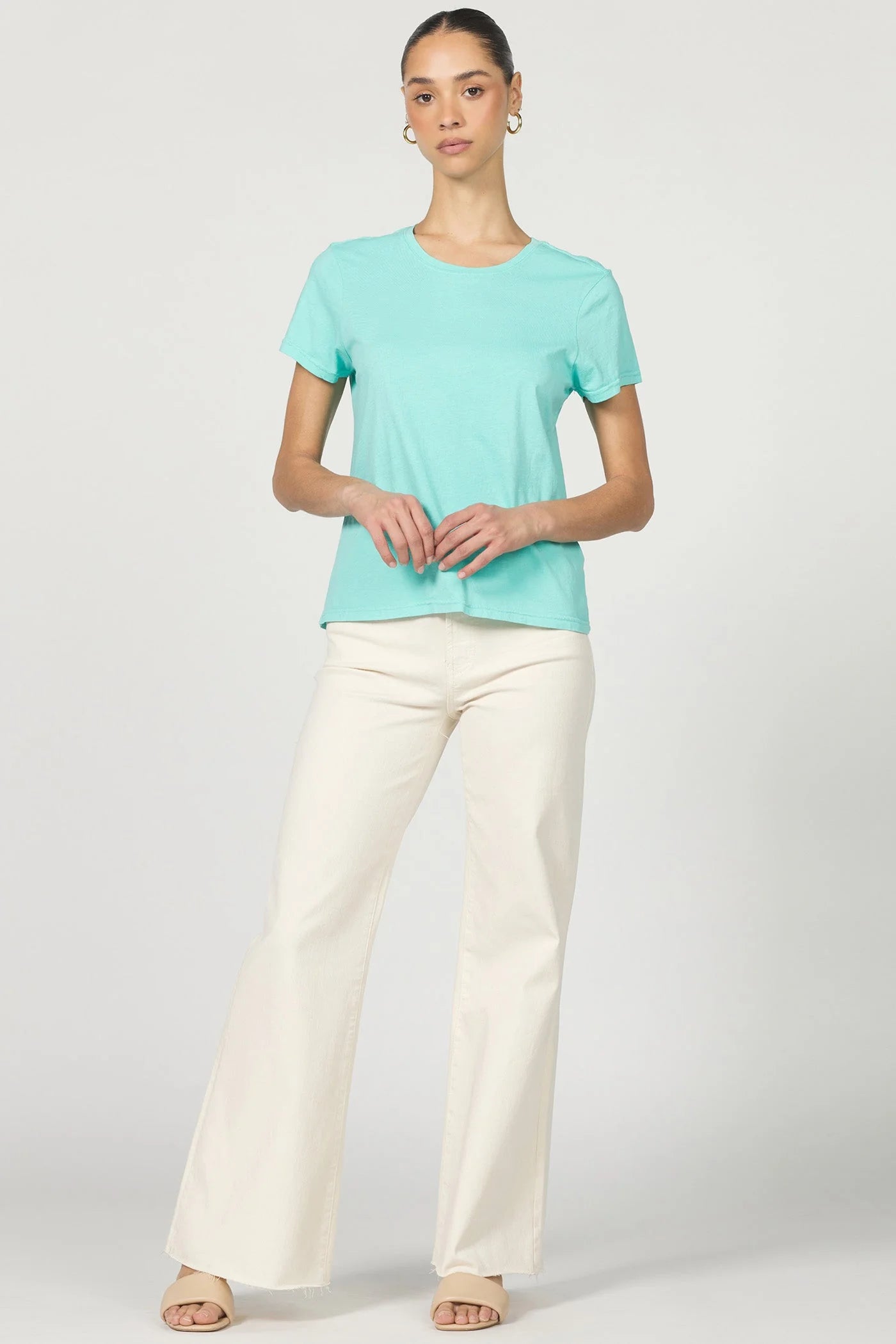 Dear John Unity Tee in Pool Blue