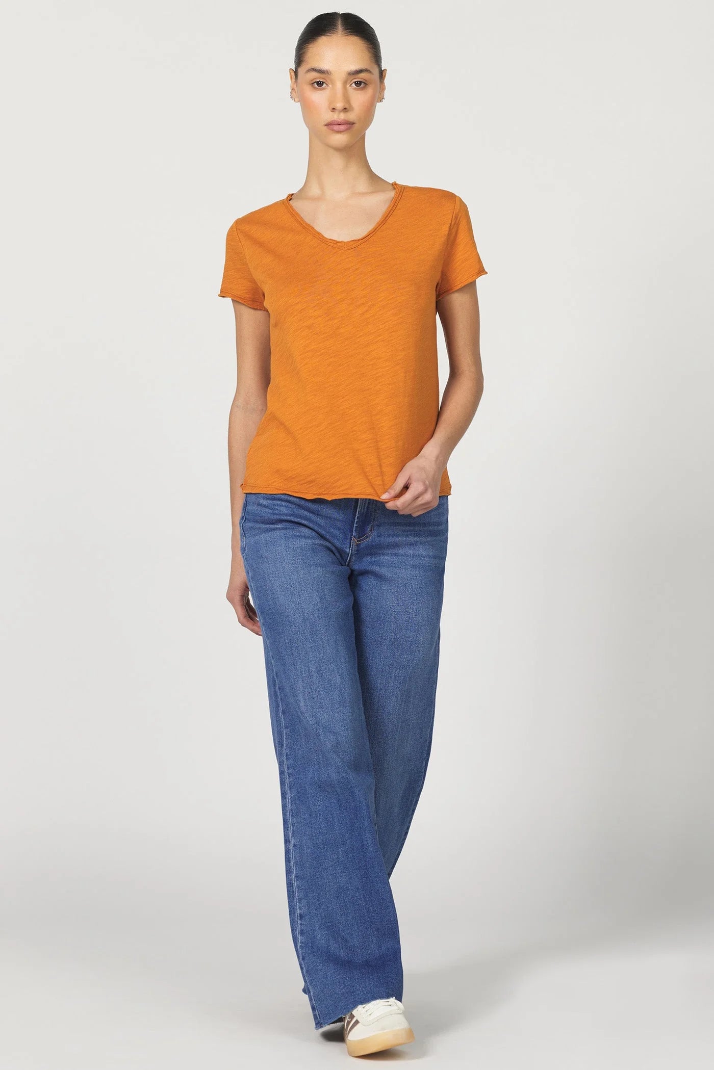 Dear John Vanya Tee in Pumpkin Spice