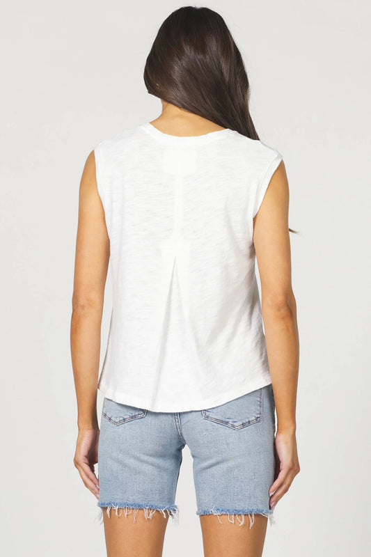 Dear John Charli Tee in White