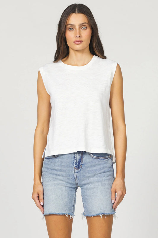 Dear John Charli Tee in White