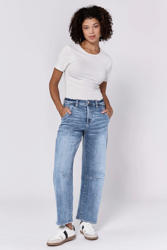 Dear John Lasso Baggy Fit Jean in Western Hue