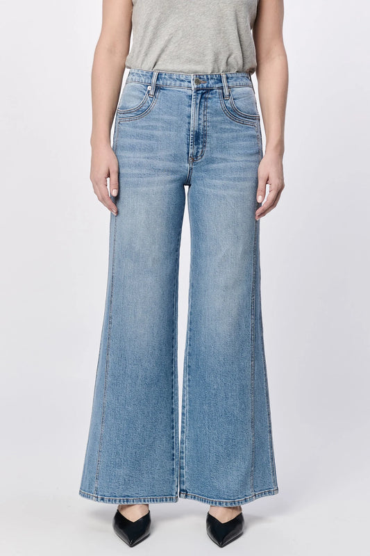 Dear John Fiona Wide Leg Jean in Creekside